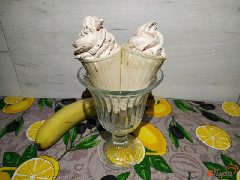 Фото приготовление рецепта: Банановое мороженое шаг №6