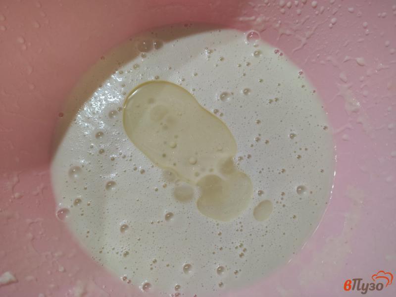 Фото приготовление рецепта: Заварные блинчики на молоке без яиц шаг №4