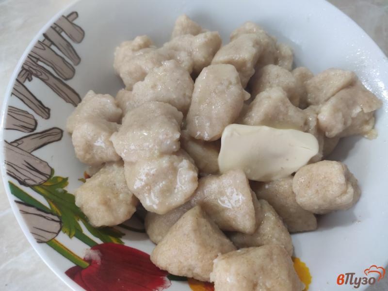 Фото приготовление рецепта: Ленивые вареники из картофельного пюре шаг №9