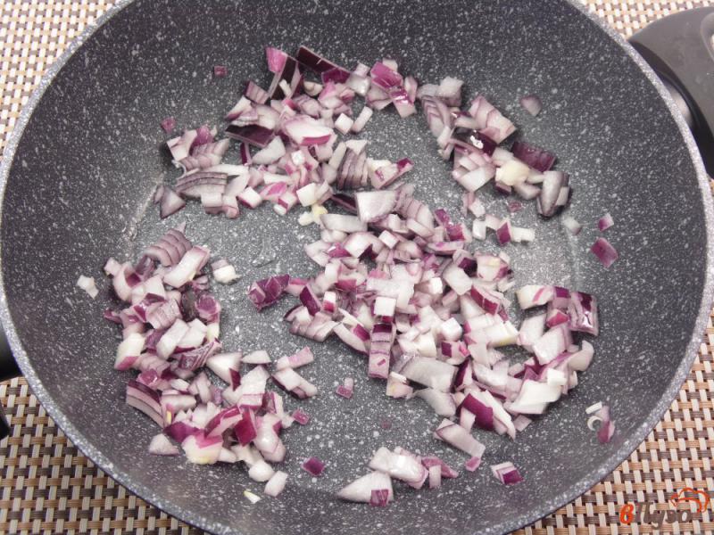 Фото приготовление рецепта: Паста пенне со сливочно-овощным соусом шаг №2