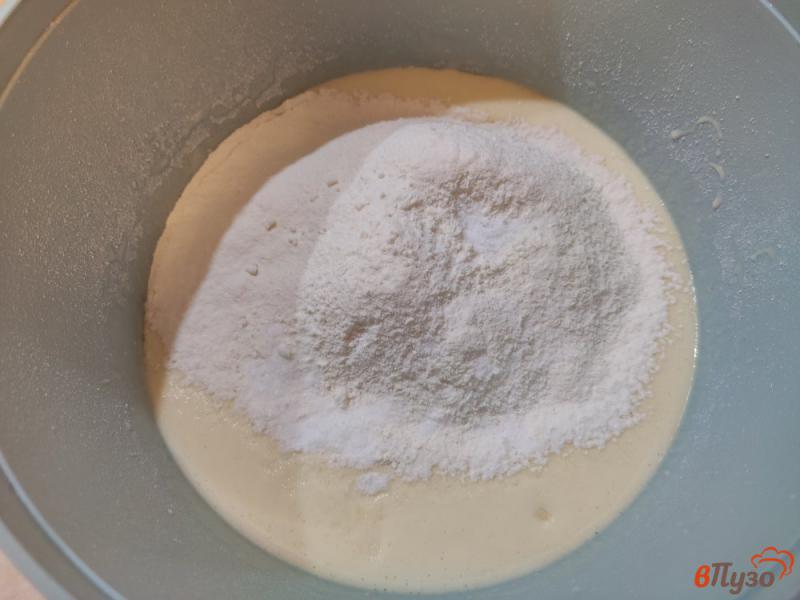 Фото приготовление рецепта: Ленивые пирожки с капустой шаг №7