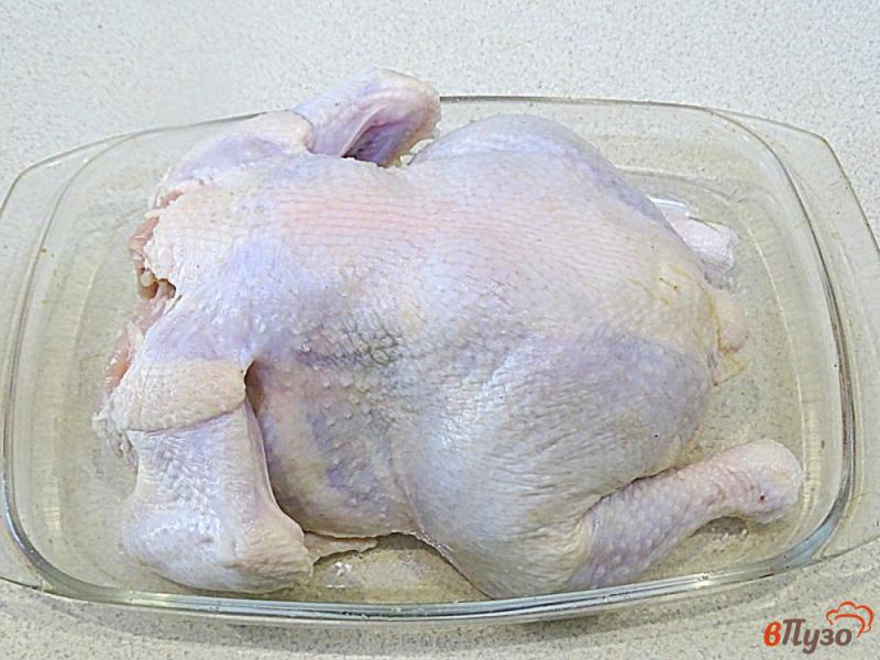 Фото приготовление рецепта: Курица запеченная в духовке шаг №4