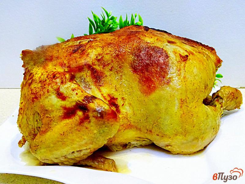 Фото приготовление рецепта: Курица запеченная в духовке шаг №10