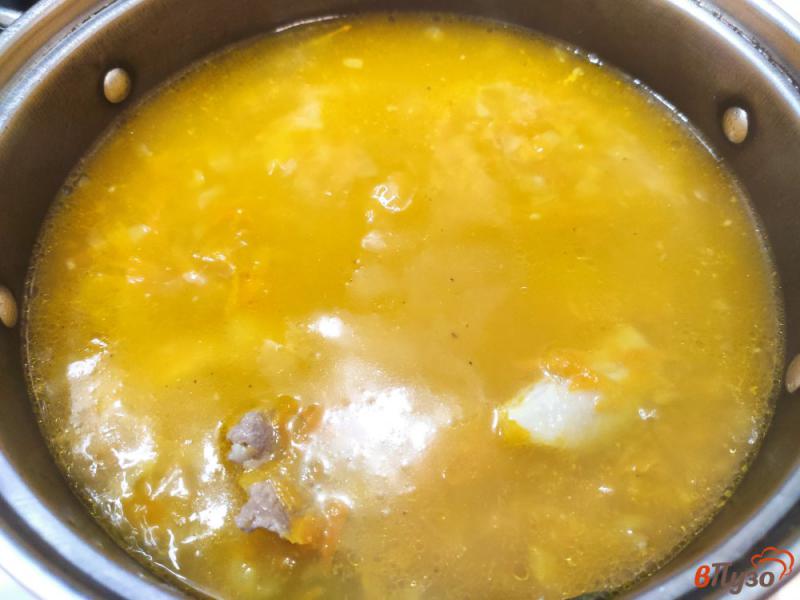 Фото приготовление рецепта: Суп с картофельными шариками шаг №8