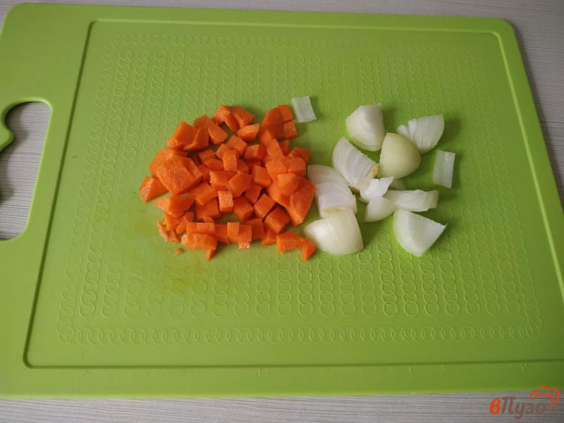 Фото приготовление рецепта: Овощной суп-пюре шаг №3