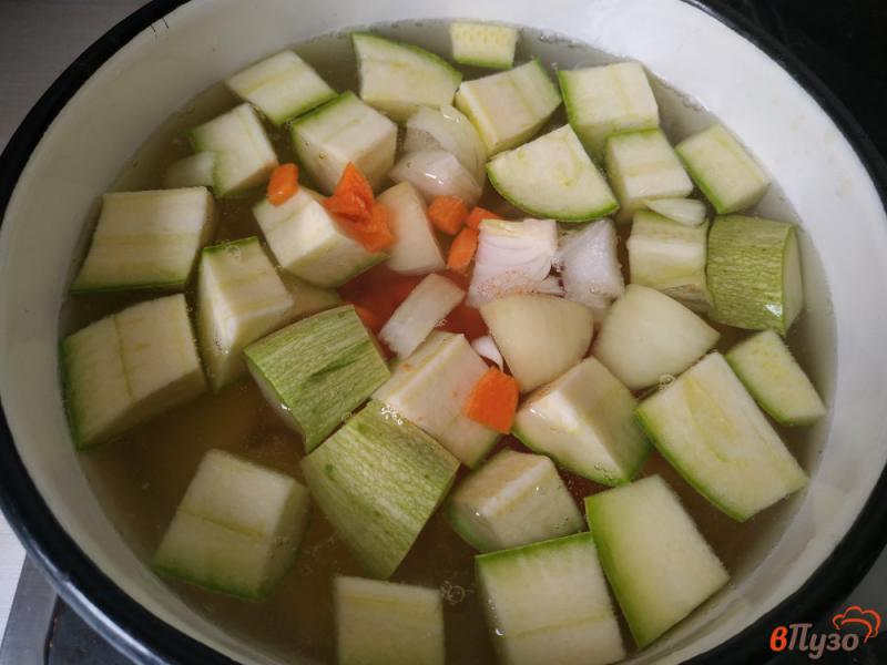 Фото приготовление рецепта: Овощной суп-пюре шаг №6