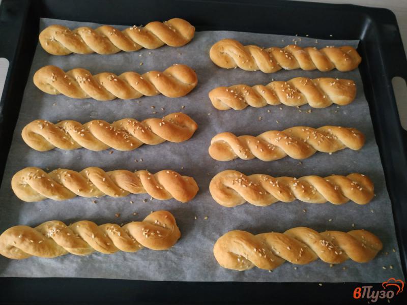 Фото приготовление рецепта: Хлебные палочки шаг №14