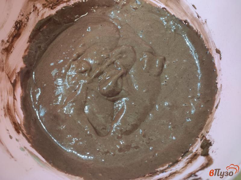Фото приготовление рецепта: Шоколадный торт с заварным кремом шаг №4