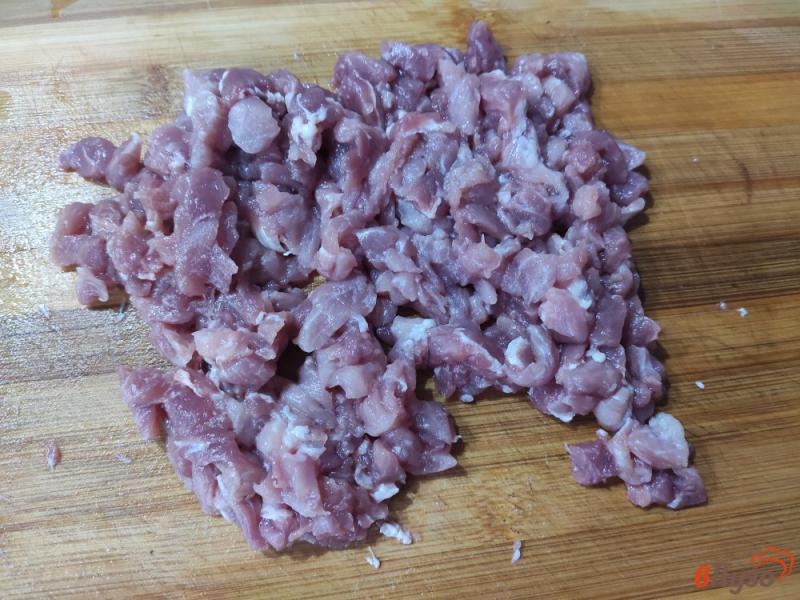 Фото приготовление рецепта: Рубленные котлеты из свинины шаг №1