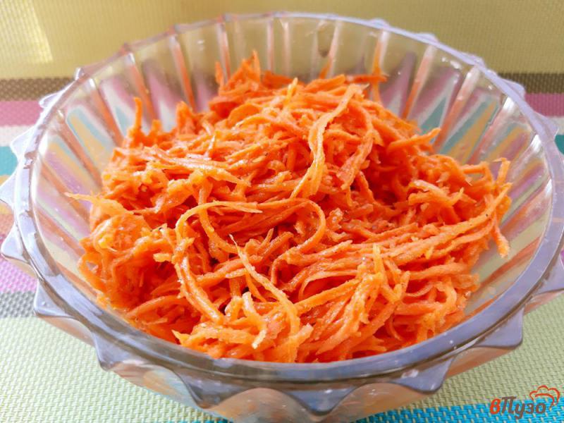 Фото приготовление рецепта: Морковь по-корейски шаг №8
