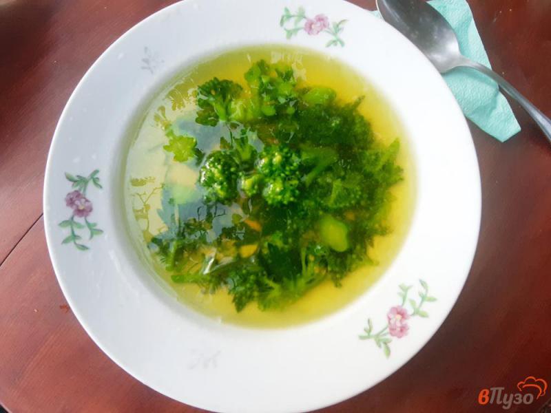 Фото приготовление рецепта: Суп из брокколи шаг №4