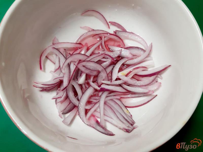 Фото приготовление рецепта: Греческий салат шаг №2