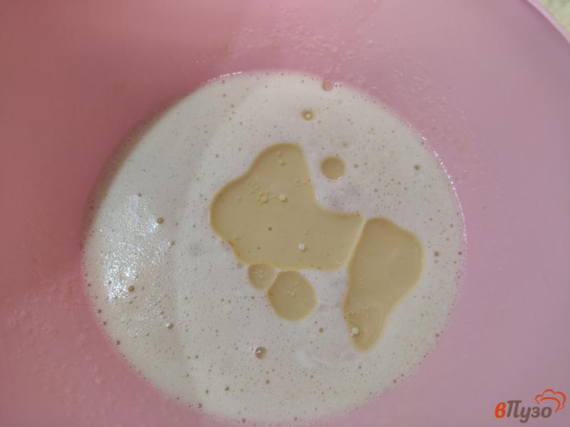 Фото приготовление рецепта: Ванильные блинчики на молоке шаг №5