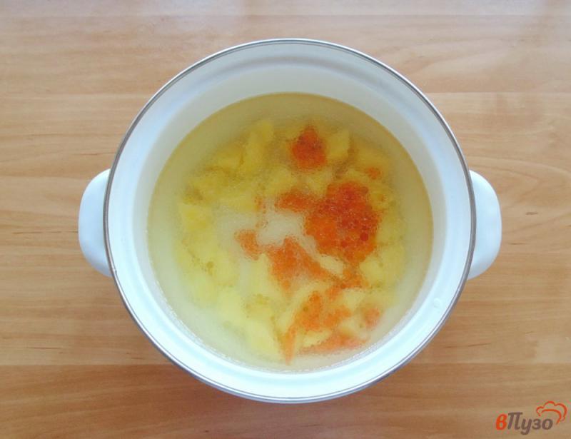 Фото приготовление рецепта: Овсяный суп с тефтелями шаг №2