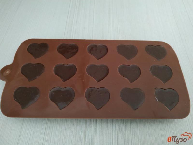 Фото приготовление рецепта: Шоколадные конфеты с сезамом шаг №5