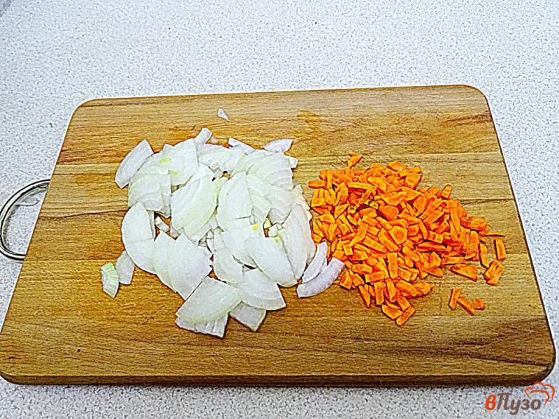 Фото приготовление рецепта: Овощи тушеные с фрикадельками шаг №1