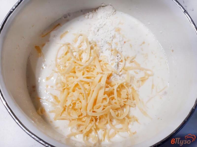 Фото приготовление рецепта: Хачапури с сыром дрожжевые шаг №4