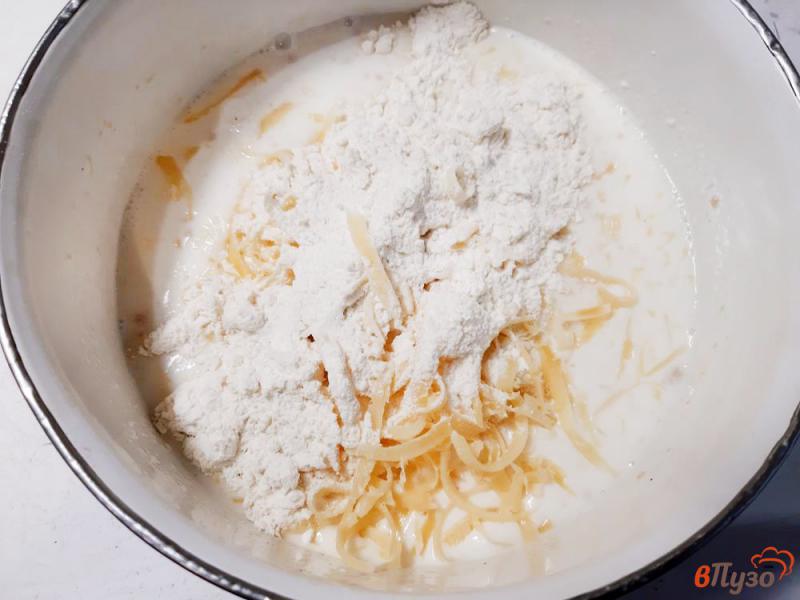 Фото приготовление рецепта: Хачапури с сыром дрожжевые шаг №5