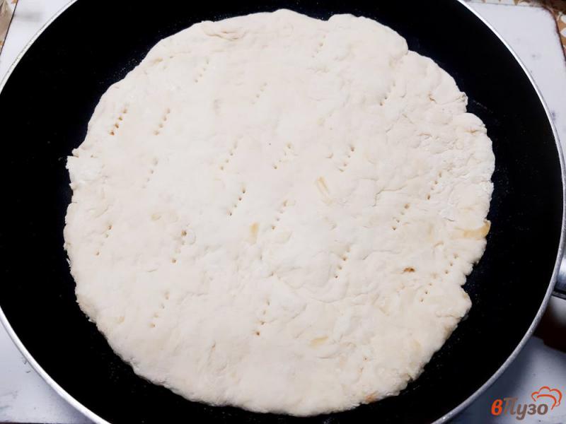 Фото приготовление рецепта: Хачапури с сыром дрожжевые шаг №8