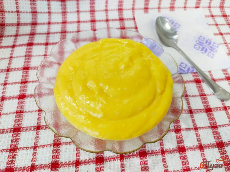 Фото приготовление рецепта: Заварной крем на желтках и молоке шаг №8