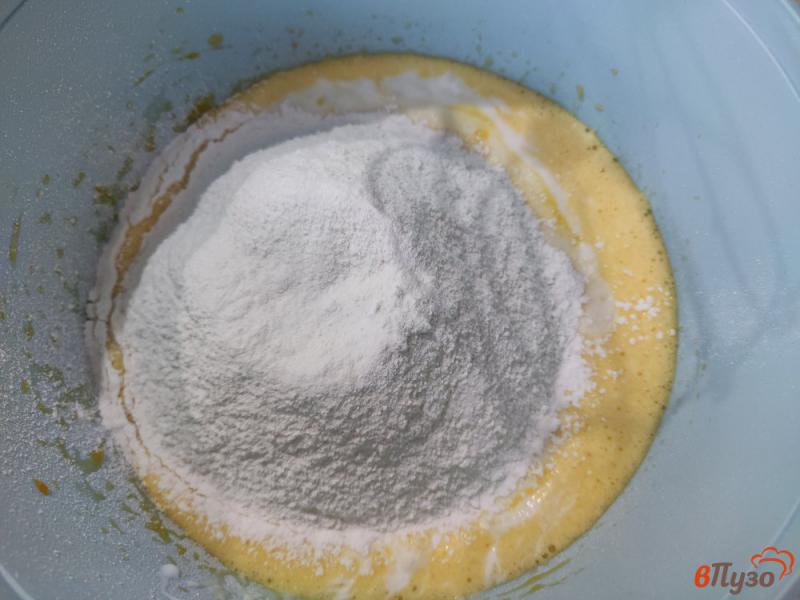 Фото приготовление рецепта: Панкейки с абрикосовым вареньем шаг №4