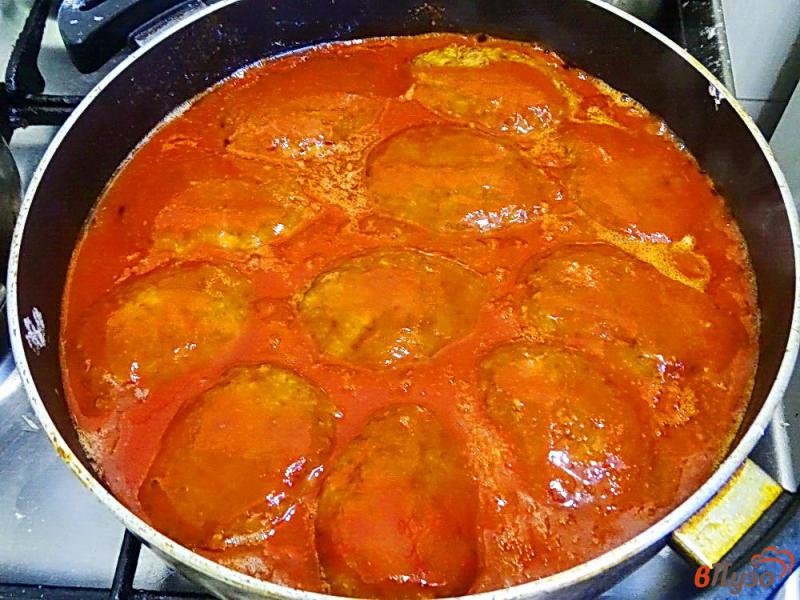 Фото приготовление рецепта: Гречаники с томатом шаг №6