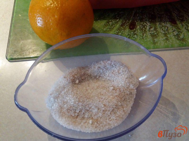 Фото приготовление рецепта: Слабосоленая семга в мандариновом маринаде шаг №1