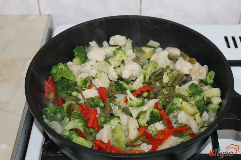Фото приготовление рецепта: Овощное рагу с соусом бальзамик шаг №2