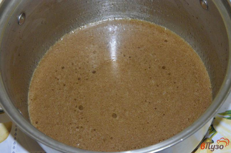 Фото приготовление рецепта: Постные медовые пряники на жженом сахаре шаг №6