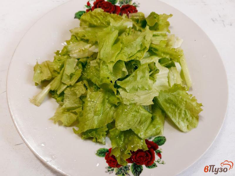 Фото приготовление рецепта: Салат из овощей с фетой шаг №1