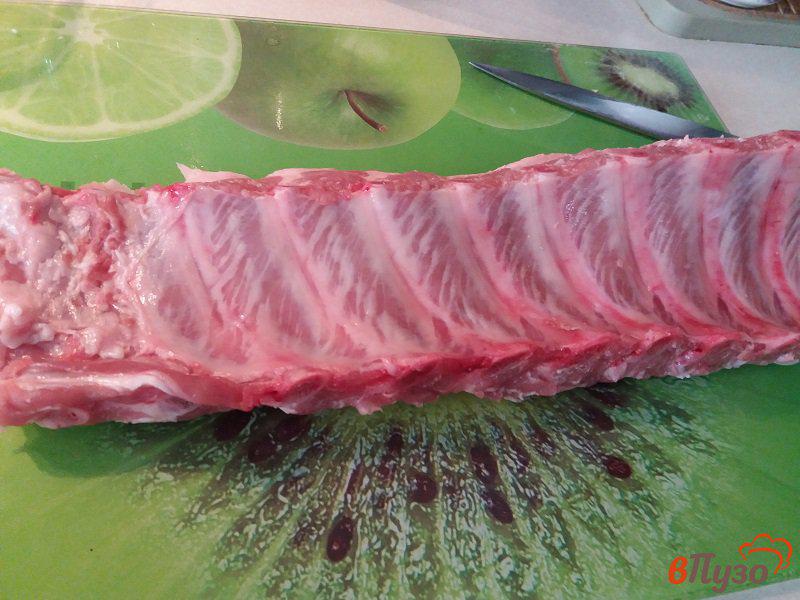 Фото приготовление рецепта: Свиные рёбрышки в соусе терияки шаг №1