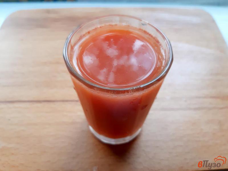 Фото приготовление рецепта: Баклажаны с помидорами в томатном соке шаг №3