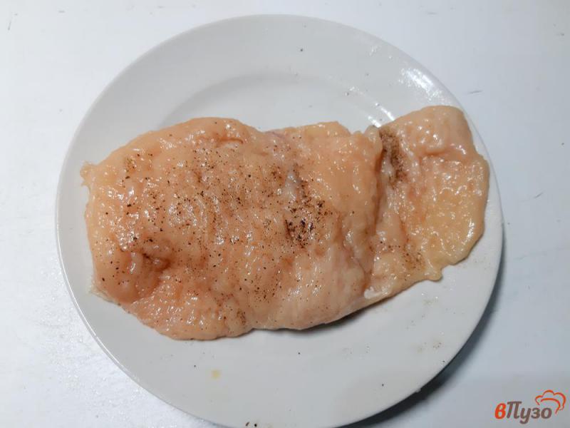 Фото приготовление рецепта: Отбивные из куриного филе шаг №3