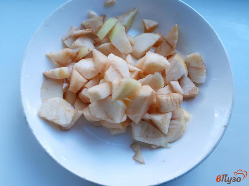 Фото приготовление рецепта: Сырники яблочные шаг №5