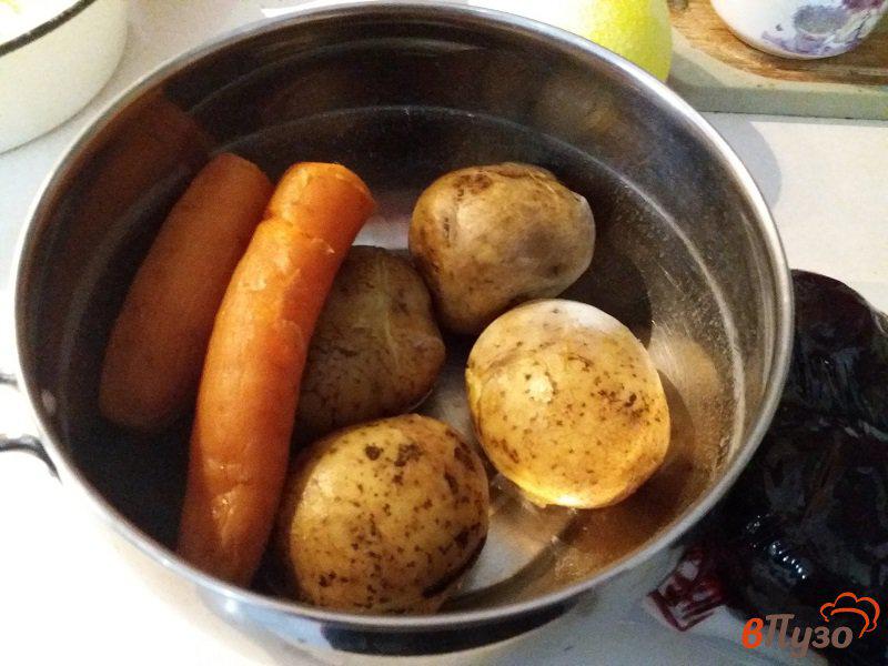 Фото приготовление рецепта: Винегрет из овощей шаг №1