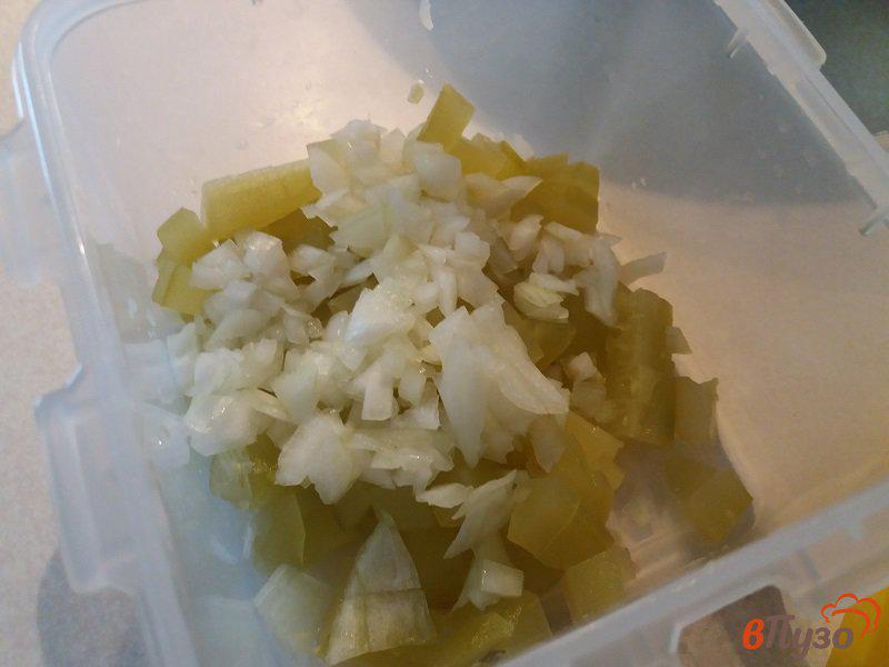 Фото приготовление рецепта: Винегрет из овощей шаг №3