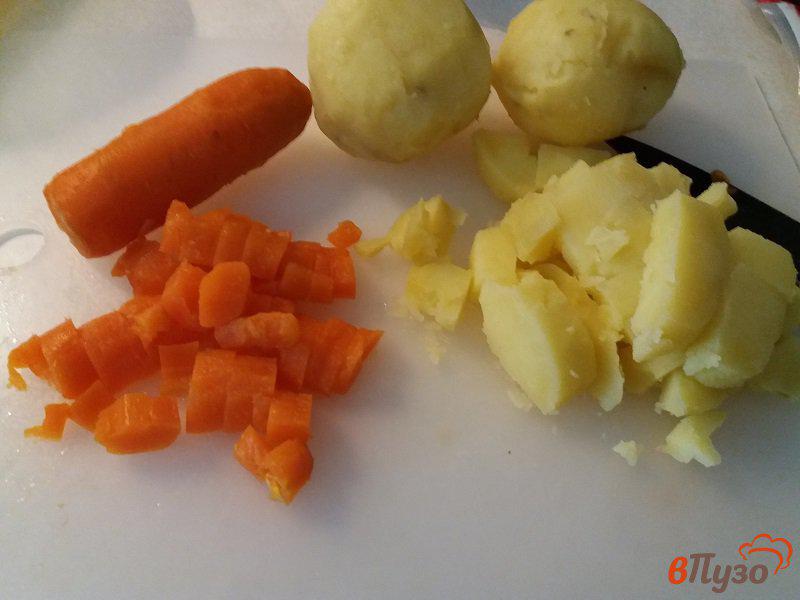 Фото приготовление рецепта: Винегрет из овощей шаг №4
