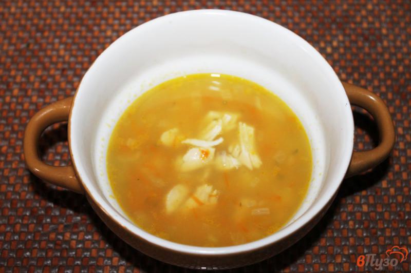 Фото приготовление рецепта: Гороховый суп с куриным филе шаг №4