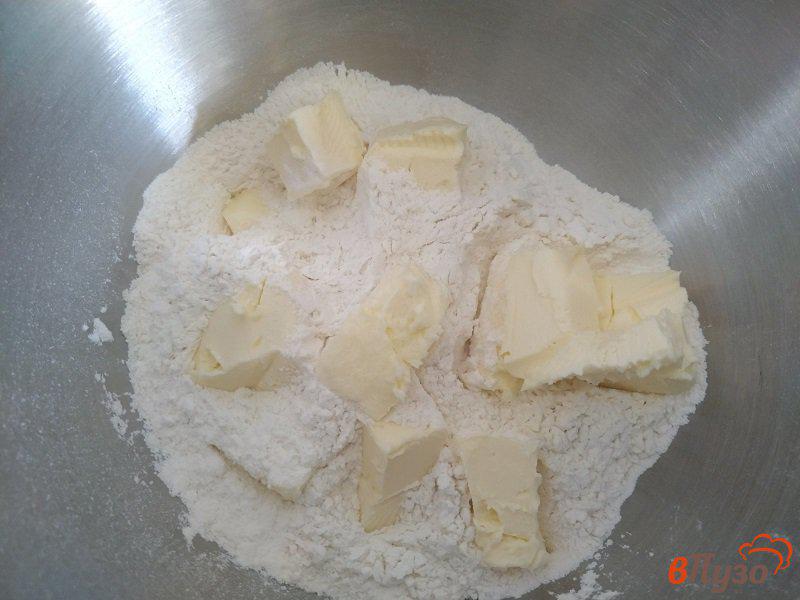 Фото приготовление рецепта: Песочное тесто с миндальной мукой шаг №2