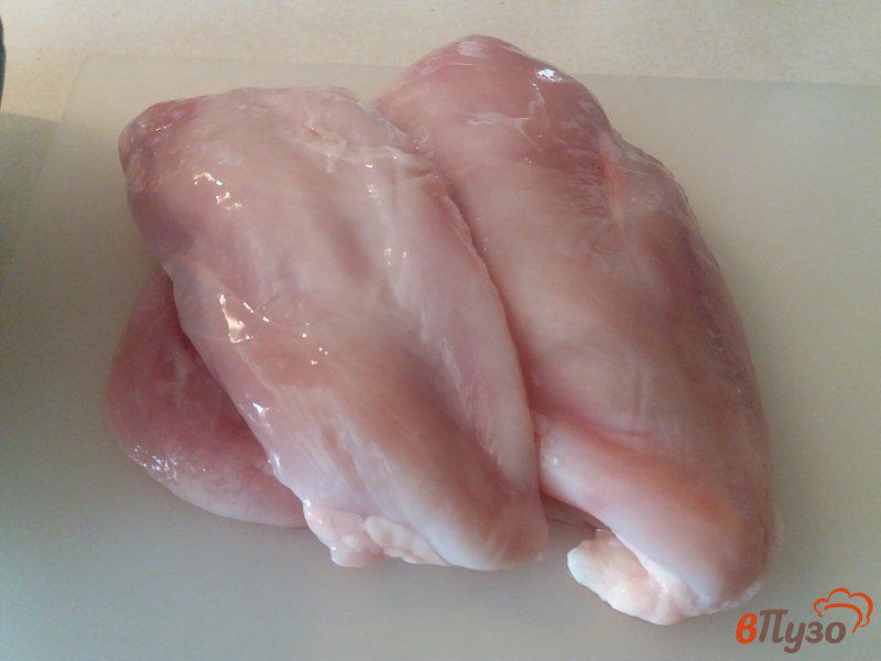 Фото приготовление рецепта: Отбивные из куриного филе в соевом соусе шаг №1