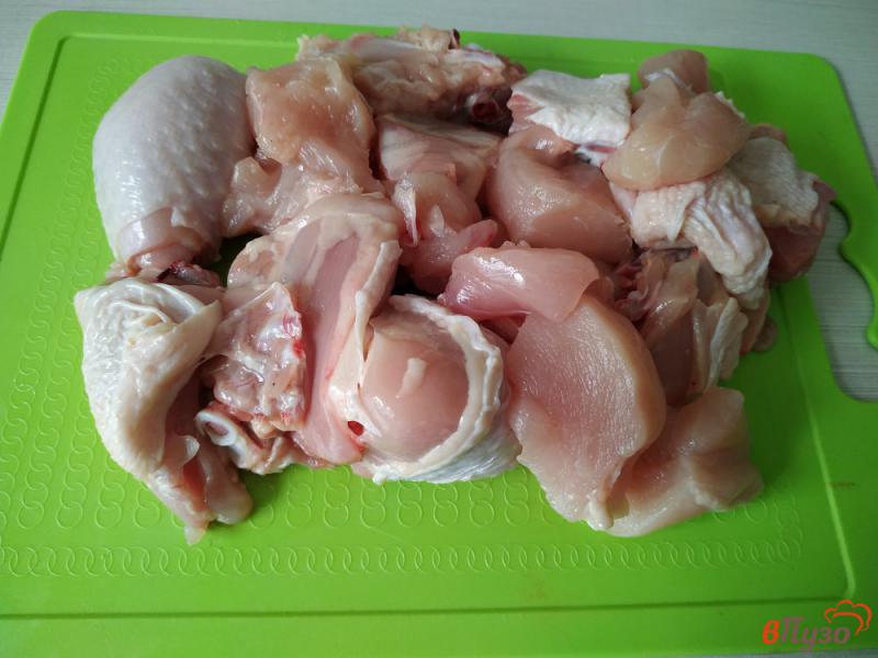 Фото приготовление рецепта: Тушёнка куриная шаг №2