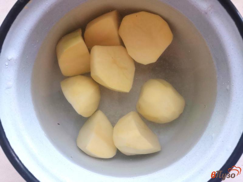 Фото приготовление рецепта: Быстрые пирожки с картошкой в лаваше шаг №1