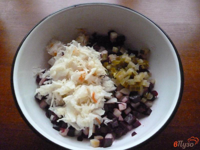 Фото приготовление рецепта: Винегрет из запеченных овощей шаг №6