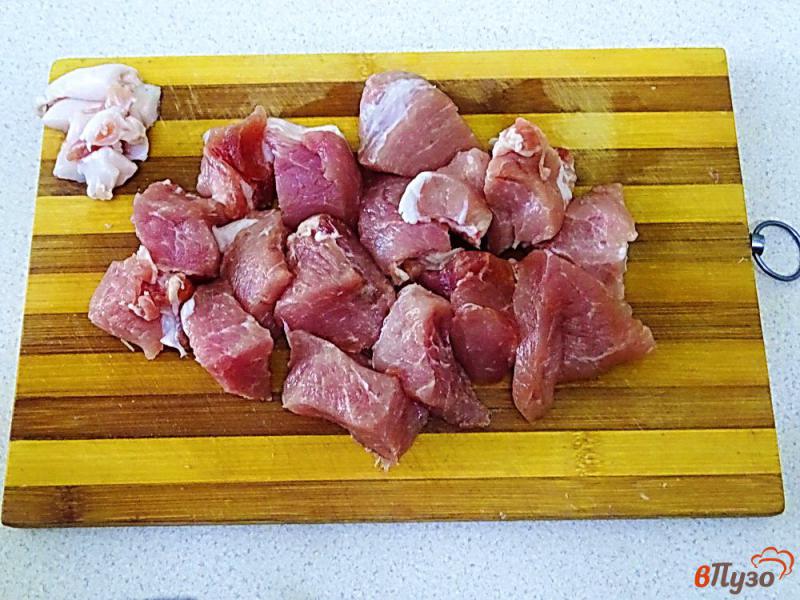 Фото приготовление рецепта: Свинина тушёная в мультиварке шаг №1