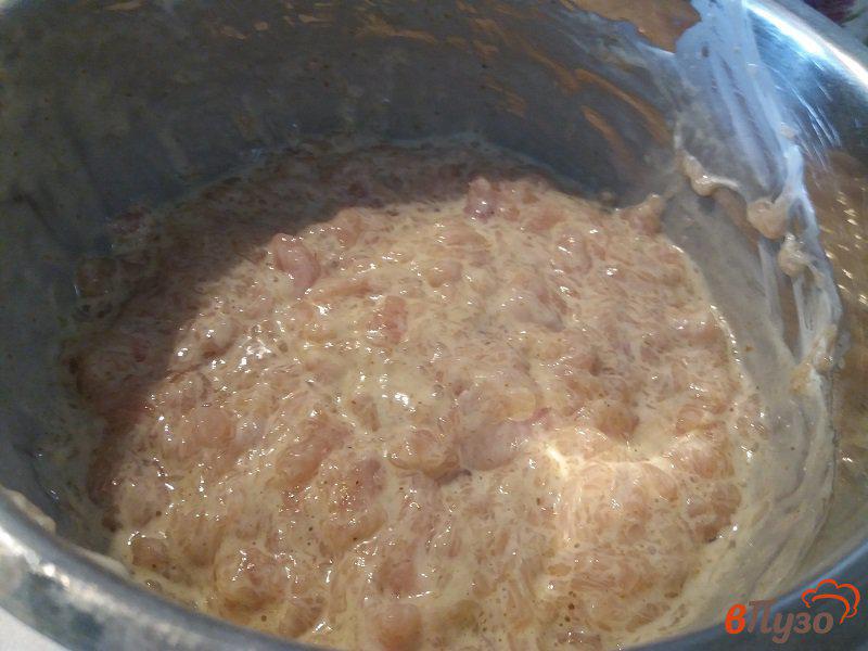 Фото приготовление рецепта: Куриные рубленные котлеты с сыром и картофелем шаг №5