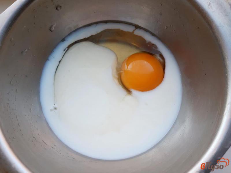 Фото приготовление рецепта: Цветная капуста с спаржевой фасолью в яйце шаг №6