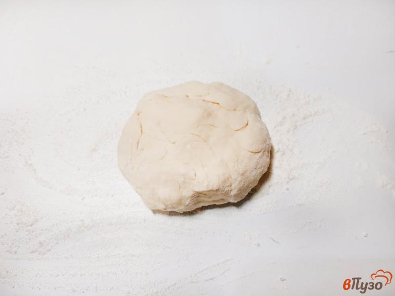 Фото приготовление рецепта: Хачапури с фетой и твердым сыром шаг №8