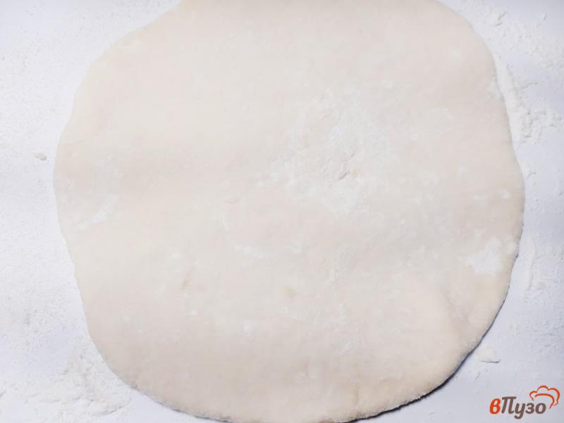 Фото приготовление рецепта: Хачапури с фетой и твердым сыром шаг №11