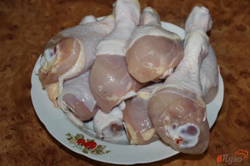 Фото приготовление рецепта: Шашлык из куриных ножек в луковом маринаде с майонезом шаг №1