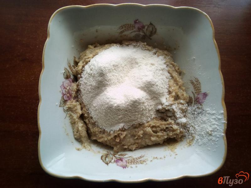 Фото приготовление рецепта: Творожно-ореховое печенье шаг №4